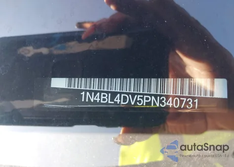 2023 Nissan Altima Sv Fwd from USA, damaged, VIN 1N4BL4DV5PN340731